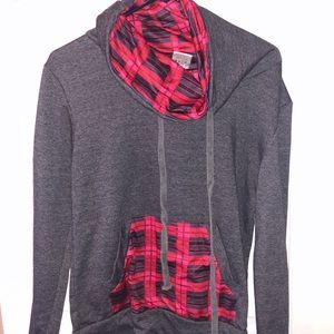 Cowl neck sweat shirt very cute and comfy